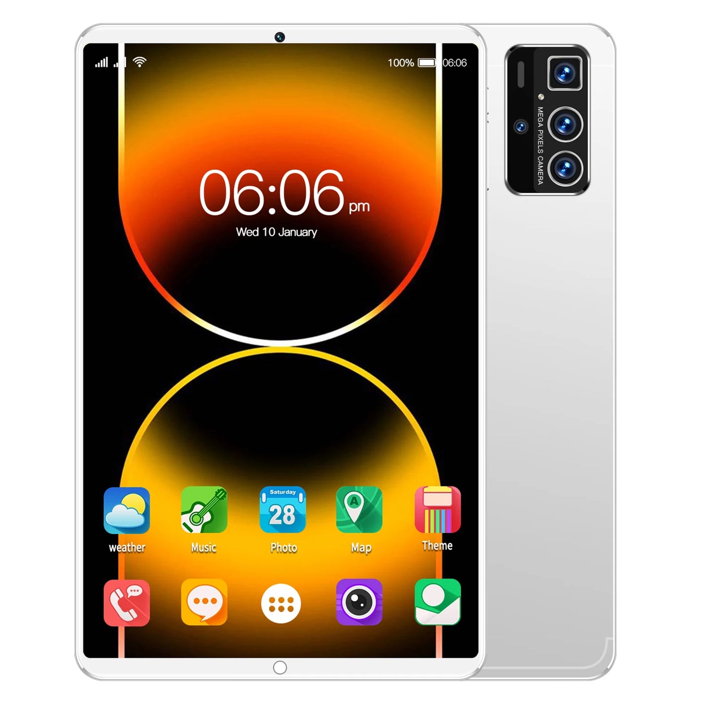 5G 2024 Global Version 11.6 Inch Tablet Android 16GB RAM 1TB ROM 16MP 32MP Android 13.0 MTK6797 Wifi 12000mAh 10 Core Network