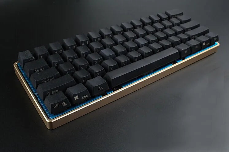 Wholesales GH60 Anodizing Aluminum CNC Case for 60% Mechanical Gaming Keyboard Compatible GK61x GK64x Pok3r