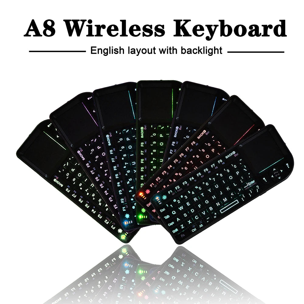 Wireless Keyboard 2.4G RF klawiatura 3 in1 Handheld With Touchpad Mouse For PC Notebook Smart TV Box клавиатура беспроводня