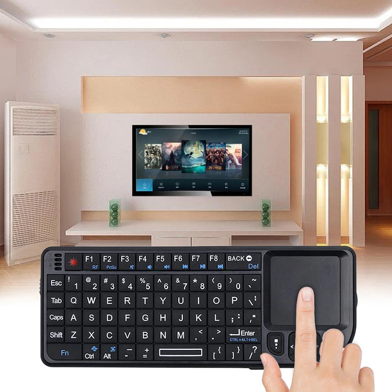 Wireless Keyboard 2.4G RF klawiatura 3 in1 Handheld With Touchpad Mouse For PC Notebook Smart TV Box клавиатура беспроводня