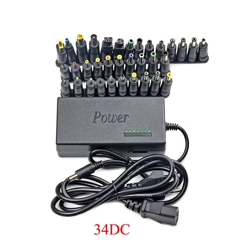 96W Universal PortableAC Laptop Power Adapter 12V 15V 16V 18V 19V 4.5A 20V 24V Charger For Dell Toshiba Hp Asus Acer Sony Lenovo