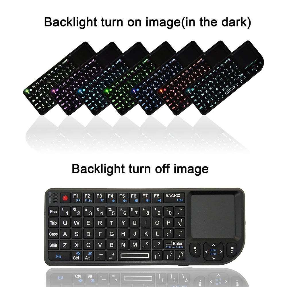 Wireless Keyboard 2.4G RF klawiatura 3 in1 Handheld With Touchpad Mouse For PC Notebook Smart TV Box клавиатура беспроводня